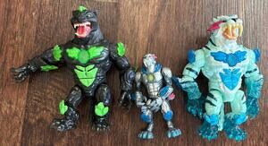 MrBeast Toys Lot 3-Piece Action Figure Set Electronic Collectibles Tested